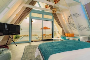 Bodu Haruge Beach Villa with Private Pool | Uitzicht op strand/zee