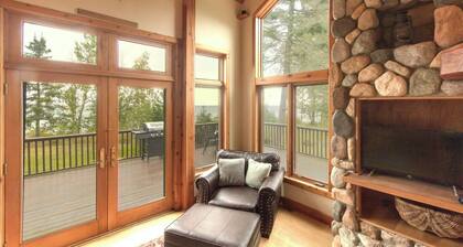 Incredible Custom Log Home w/ Lake Views for Days