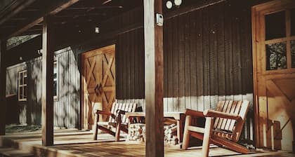 The Woodmoor Cabin | Log A-Frame & Bunkhouse