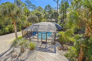 Pool - Welcome to A Blue Heron! (St. George Island)