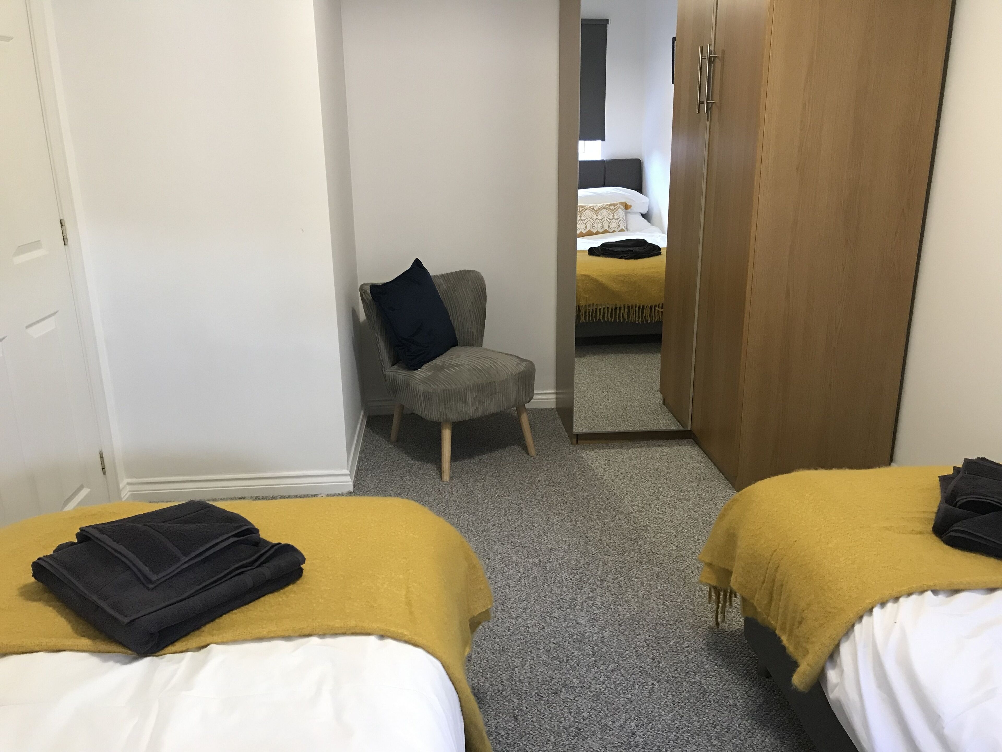 3 bedrooms, iron/ironing board, travel cot, free WiFi