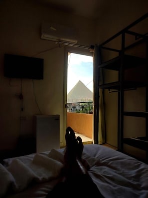 Egyptian cotton sheets, premium bedding, blackout curtains, free WiFi