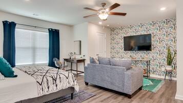 1 Schlafzimmer, Schreibtisch, Bügeleisen/Bügelbrett, kostenloses WLAN