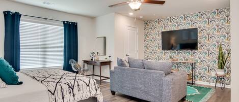 1 bedroom, desk, iron/ironing board, free WiFi