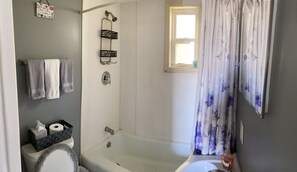 Combined shower/tub