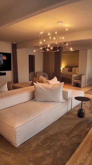 Loftsleilighet – premium | Oppholdsområde