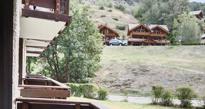 Apartment T2 Serre Chevalier, ideal couple or family