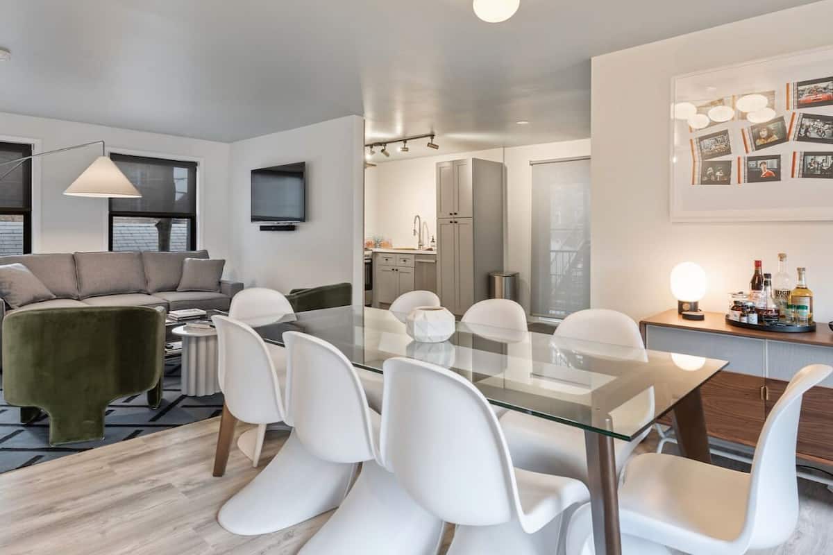 Townhome | Living area | Smart TV