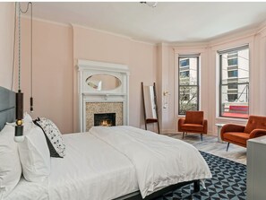 Egyptian cotton sheets, premium bedding, down duvets, memory-foam beds