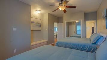 2 bedrooms, internet, bed sheets