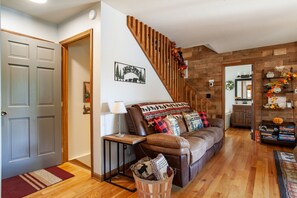 Smart-tv en een open haard