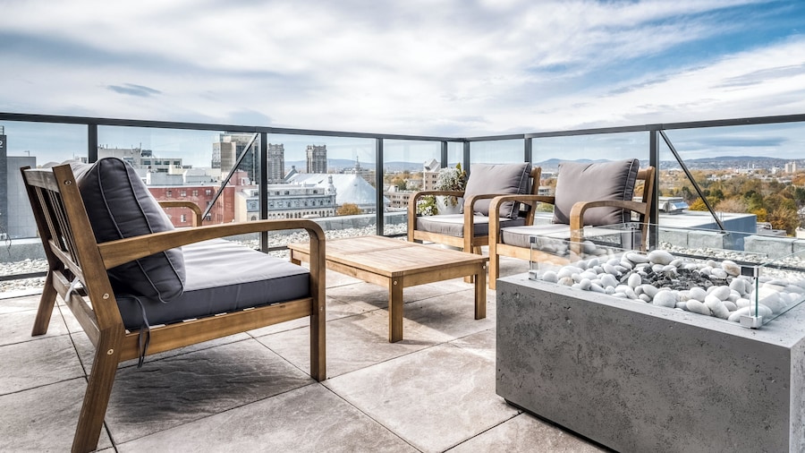 Appartement Luxe | Incredible Sunset View - Pool - Parking - Near Old Québec