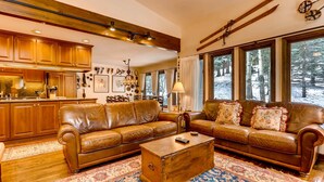 Huis, Meerdere bedden (Private Home on Vail Mountain | 324 B) | Woonkamer