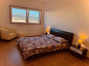 2 bedrooms, soundproofing, iron/ironing board, travel crib