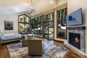 House, Multiple Beds (716A Forest Road 5BD Private Home) | Living room - 716a Forest Road 5BD Private Home (Vail)