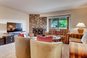 公寓客房, 多張床 (Lodge at 100 W Beaver Creek 301, 3BD ) | 客廳