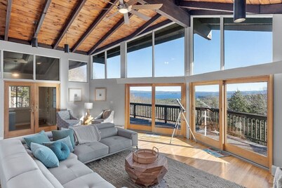 Lake Winni and Gunstock Ski Views