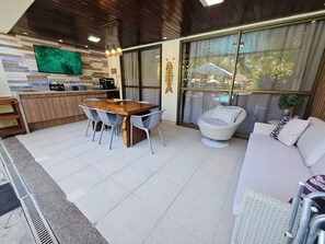 Apartment | Dining - Flat Luxo Térreo Nannai Residence (Ipojuca)