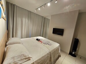 Apartment | 2 bedrooms, soundproofing, iron/ironing board, travel crib