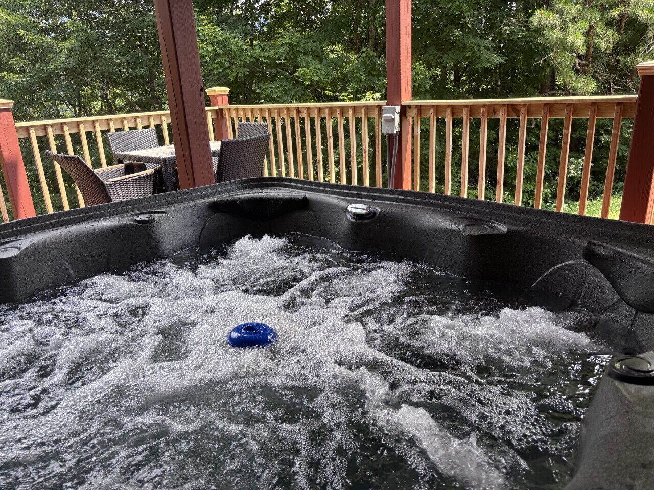 Bain à remous extérieur