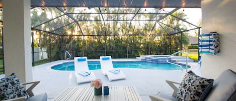 Außenpool, beheizter Pool