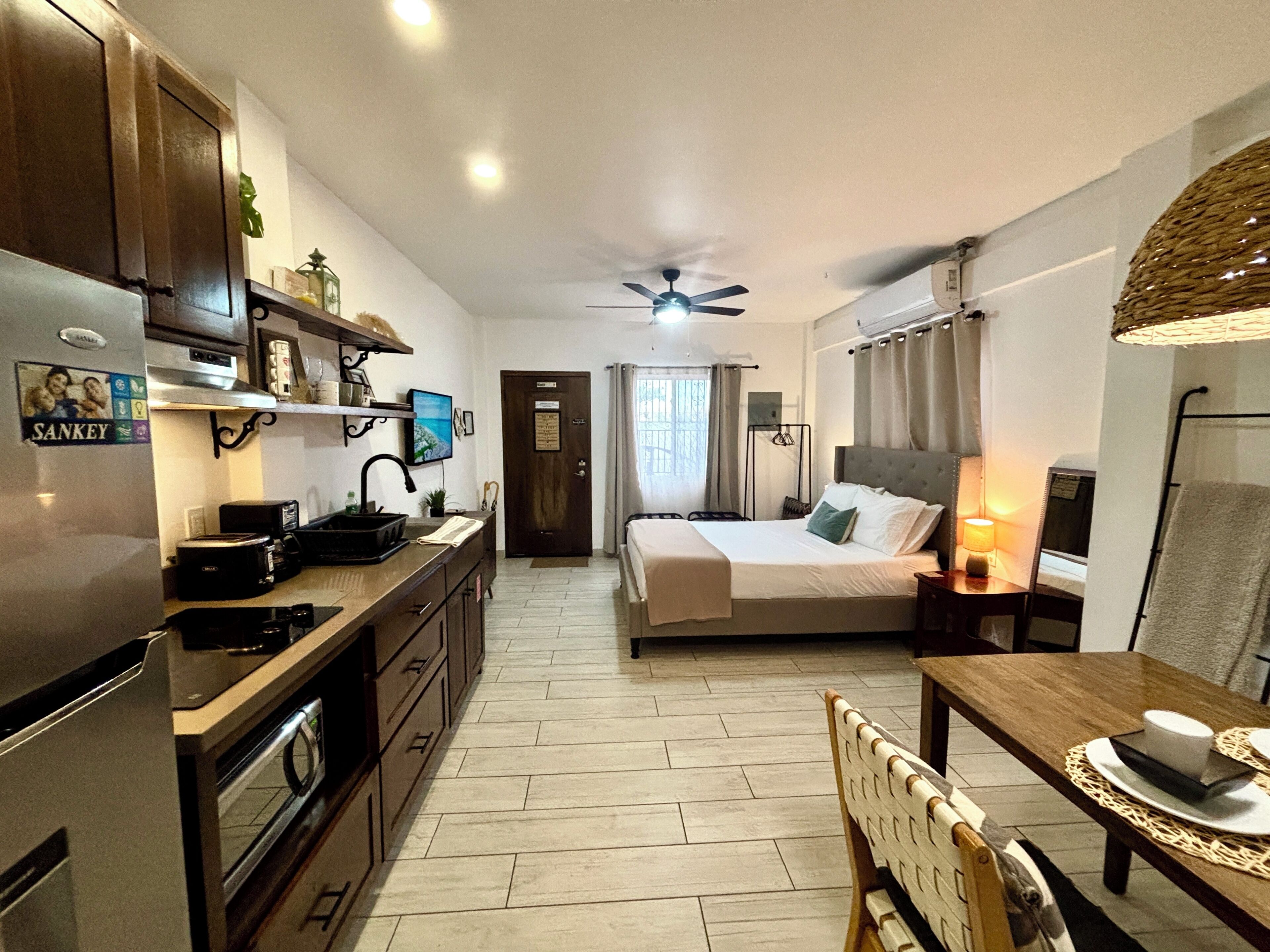 Exclusive Studio Suite, 1 Queen Bed | Pillowtop beds, individually decorated, individually furnished