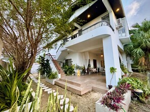 Façade de l’hébergement