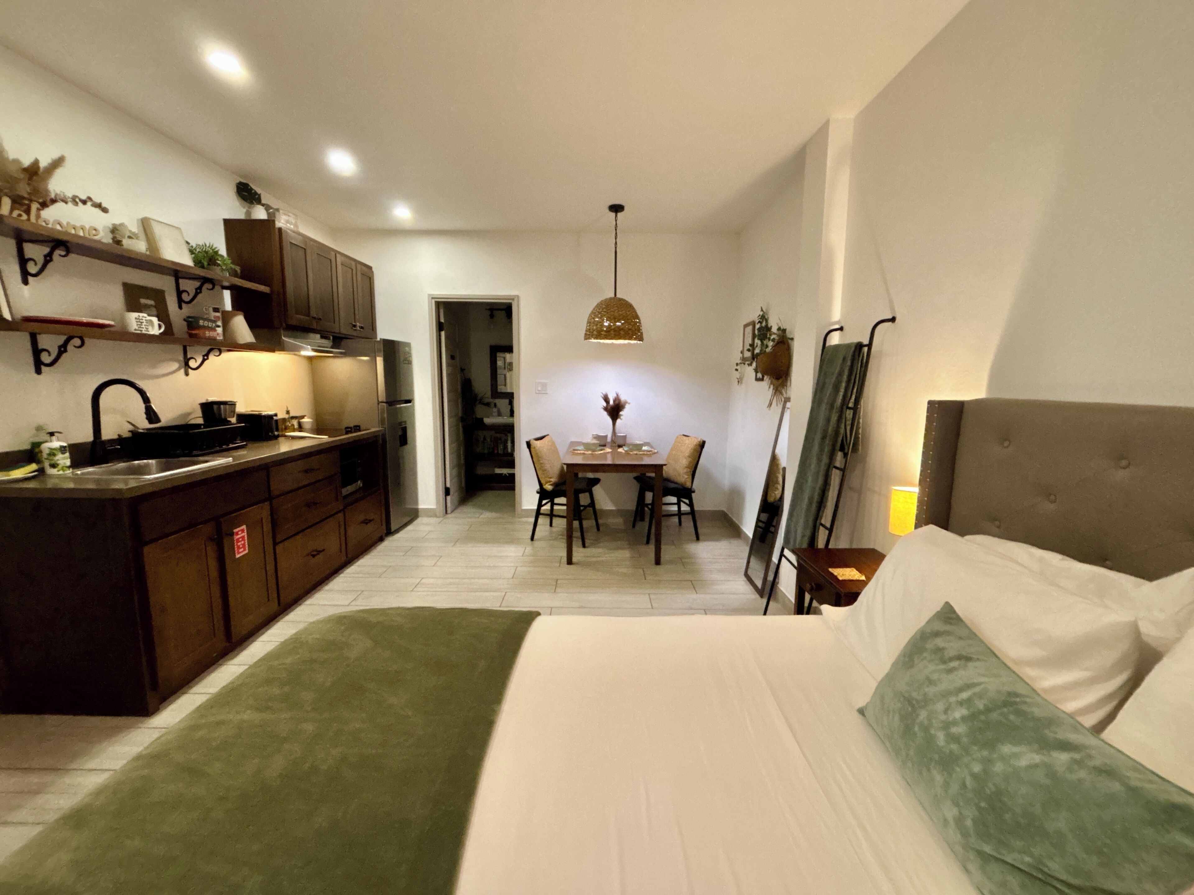 Pillowtop-Betten, individuell dekoriert, individuell eingerichtet