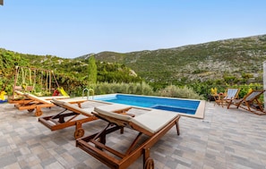 Una piscina climatizada