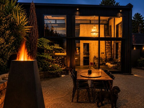 Eco Lux Mapua | Inlet Views, Outdoor Bath & Fire