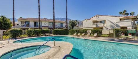 Una piscina climatizada