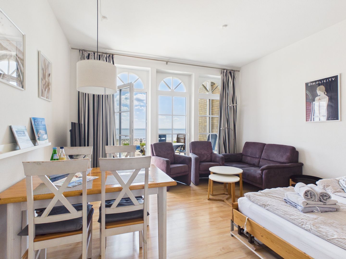 2 Schlafzimmer, Schreibtisch, WLAN, Bettwäsche