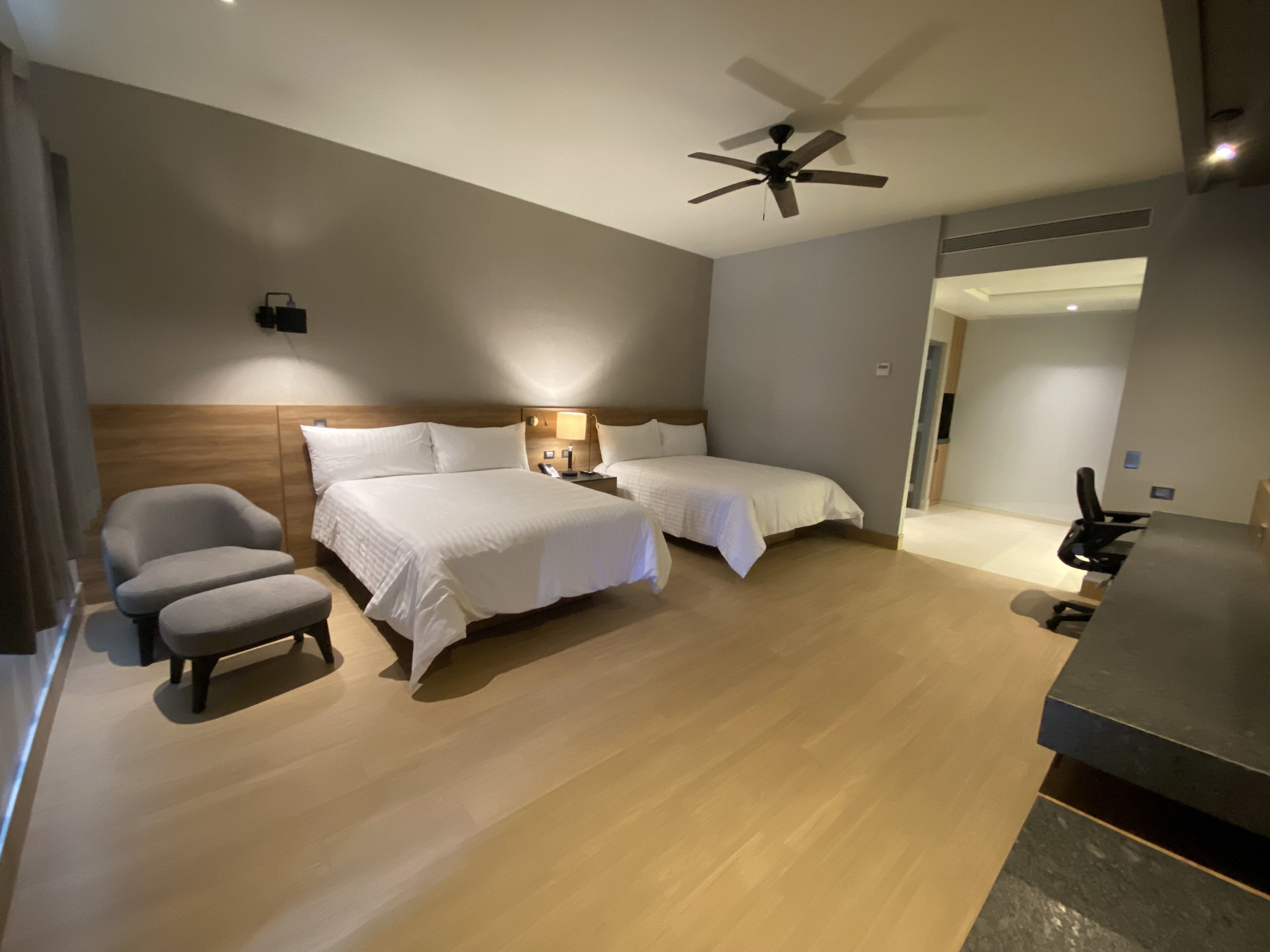Premium bedding, down comforters, in-room safe, individually furnished
