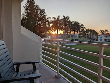 sunset view from back patio!