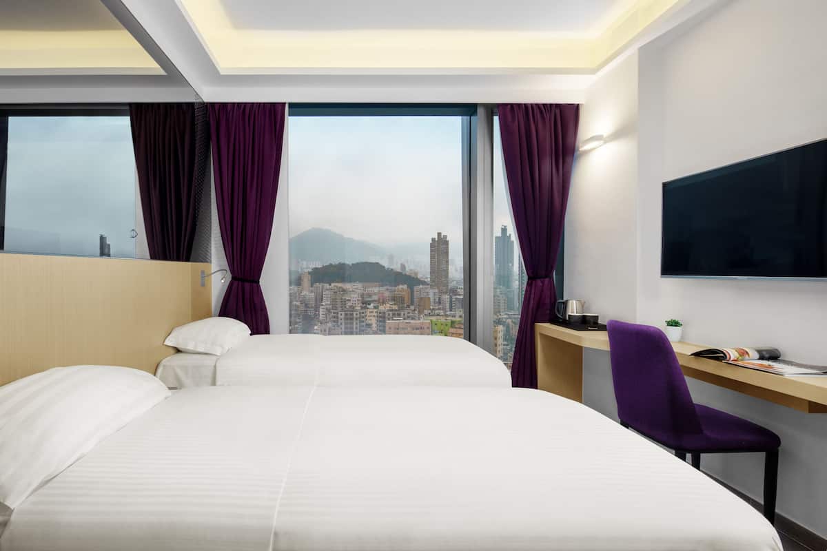 Literie de qualité supérieure, couette en duvet d'oie, minibar