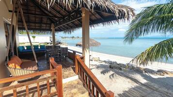 Beachfront 1 bedroom Villa | Bureau, Wi-Fi gratuit