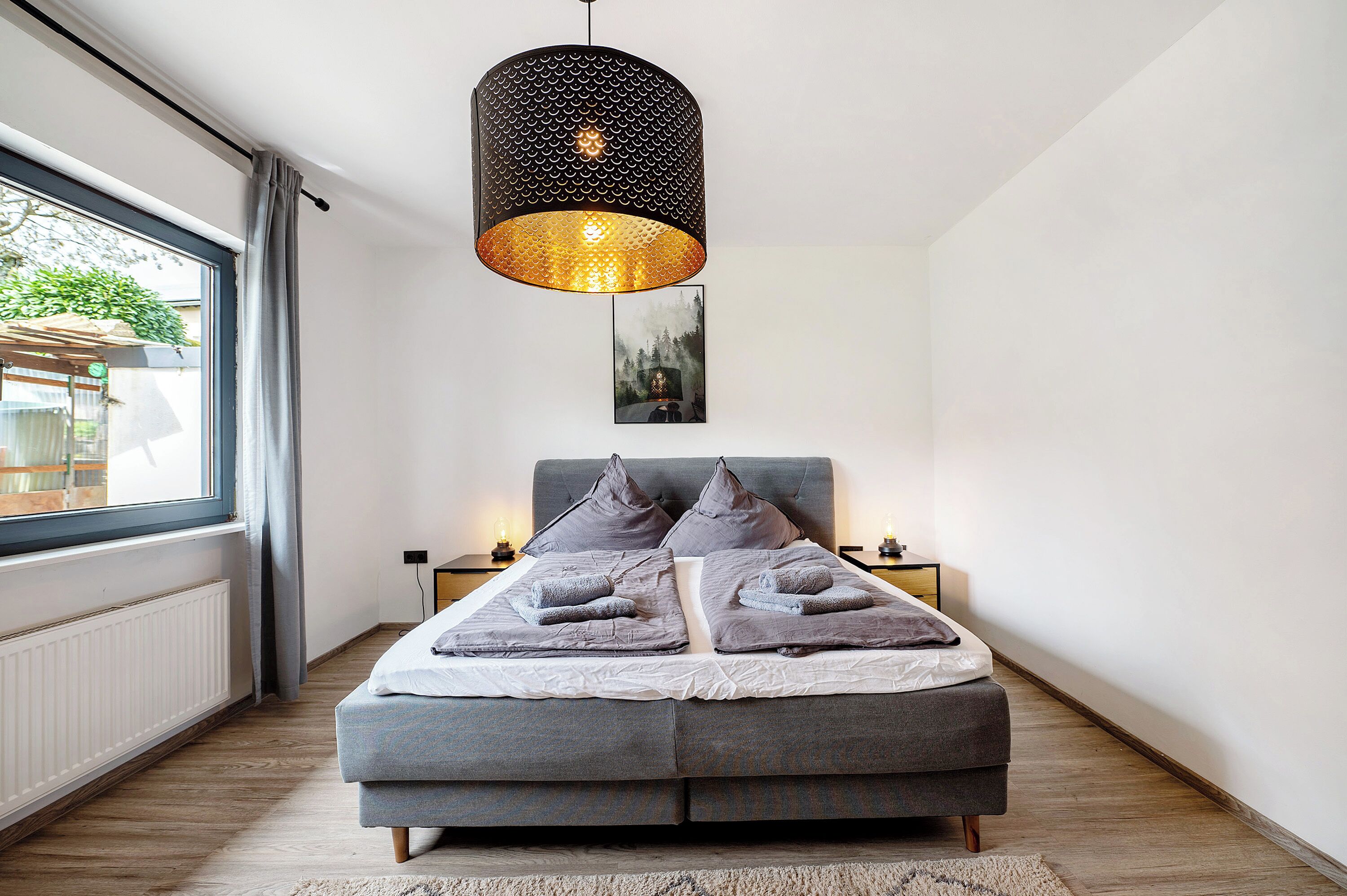 2 bedrooms, iron/ironing board, free WiFi, bed sheets