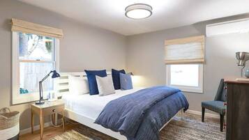 1 soverom, skrivebord, strykejern/-brett og wi-fi (inkludert)