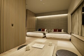 Traditional Twin Room | In-room safe, desk, free WiFi, bed sheets - fav HIROSHIMA HEIWAODORI (Hiroshima)