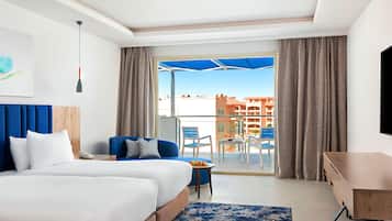 Minibar, sistema de insonorización, wifi gratis y ropa de cama