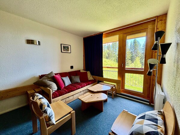 TV - Apartment near slopes with balcony and wifi (Les Arcs 1800)