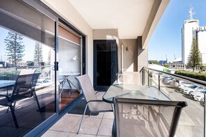 Luksus-lejlighed - 1 queensize-seng - balkon - udsigt til havn | Udsigt fra balkon