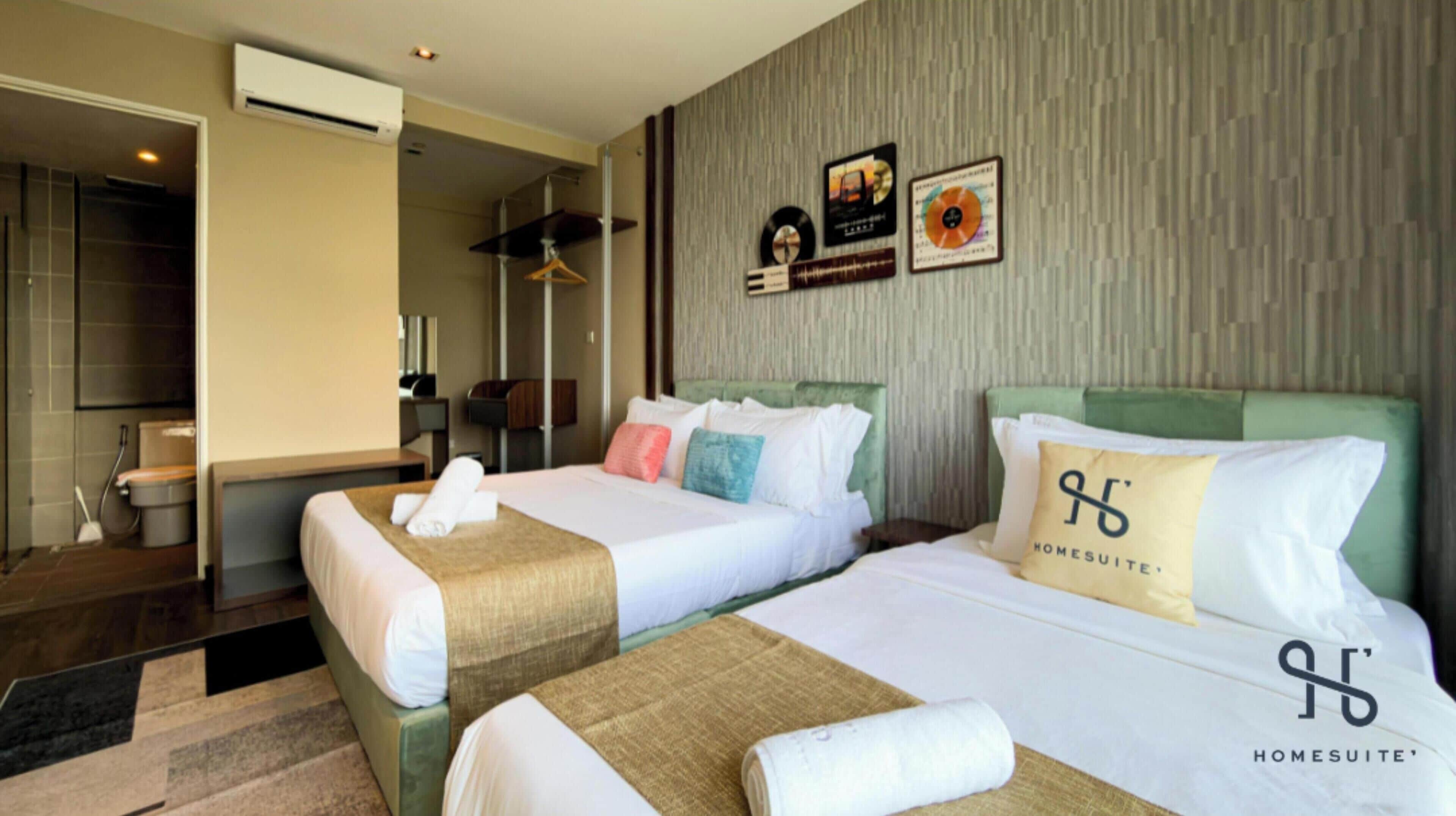 全景公寓 | 獨特裝潢、布置獨特、書桌、筆電工作空間