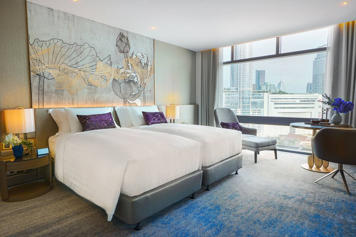 One Bedroom Suite Twin Room | 객실에서 보이는 전망