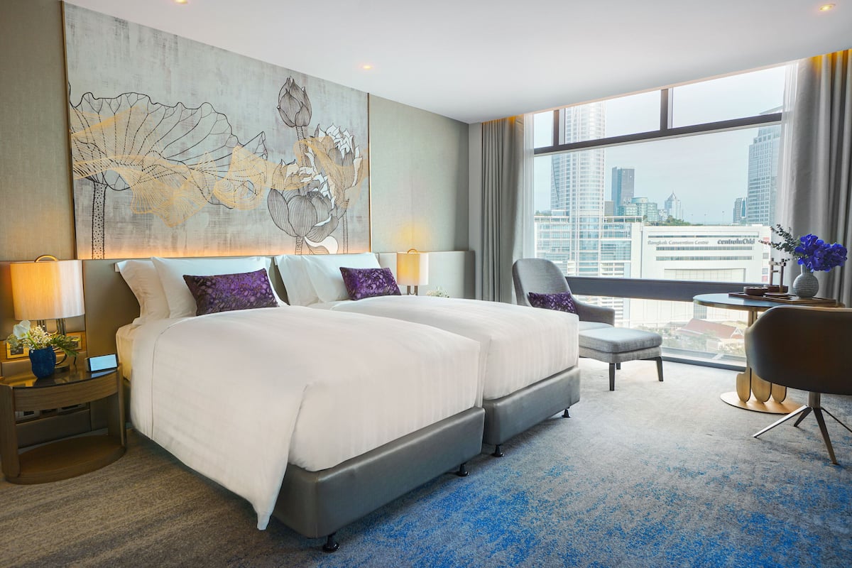 One Bedroom Suite Twin Room | Vista dalla camera