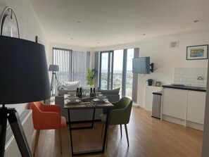 Apartment | Dining - Superior 2 Bedroom Condo With Stunning Sea Views (Shoreham-by-Sea)