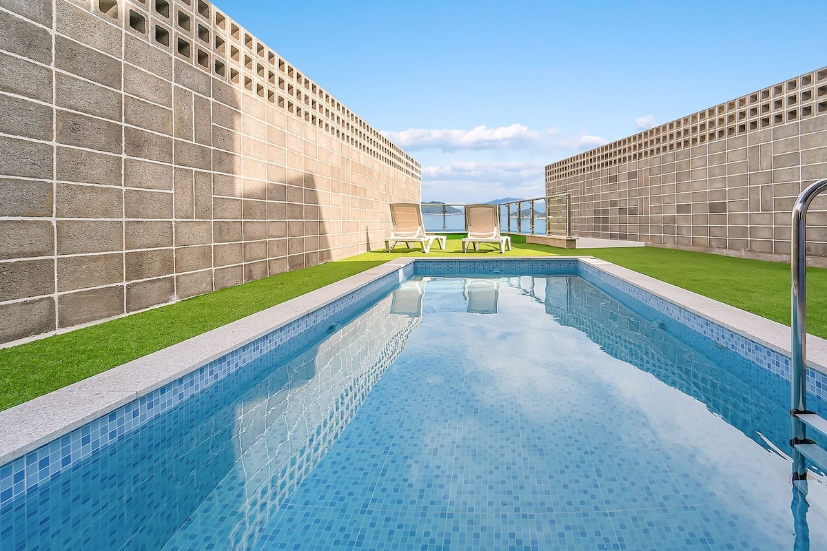 Basic-værelse - 2 soveværelser (VIP5(Ocean view/PoolVilla/Spa)) | Udendørsområde