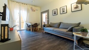 Apartment (1 Bedroom) | Living area