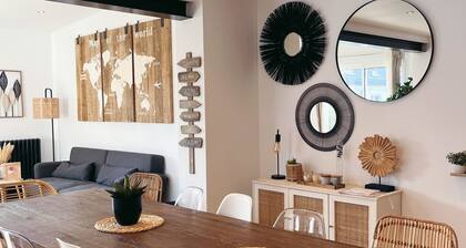 Grande maison, idéale pour vacances en famille ou entre amis, proche des plages