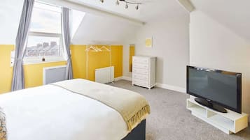 4 bedrooms, iron/ironing board, travel cot, free WiFi